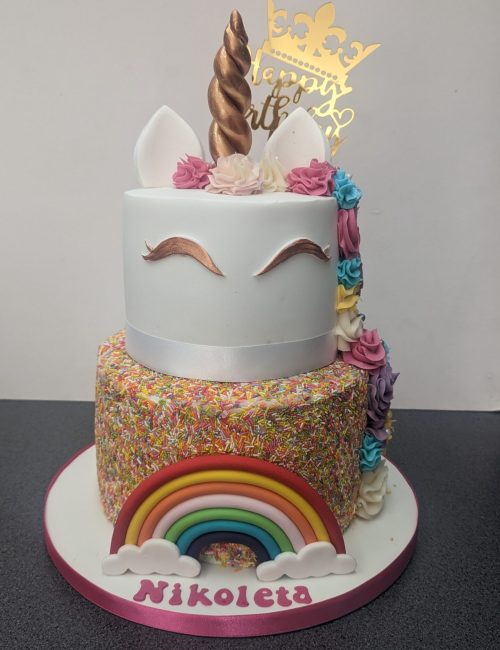 Unicorn celebration cake